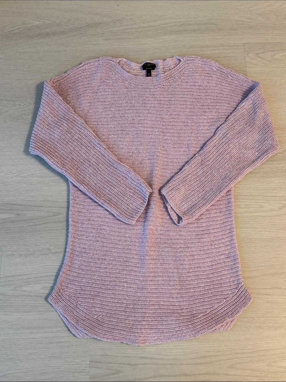 Talbots Purple Crewneck Sweater
